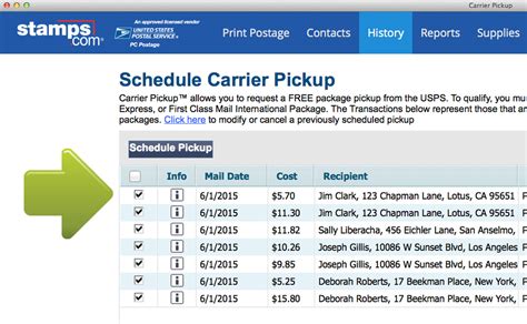 usps com scheduler